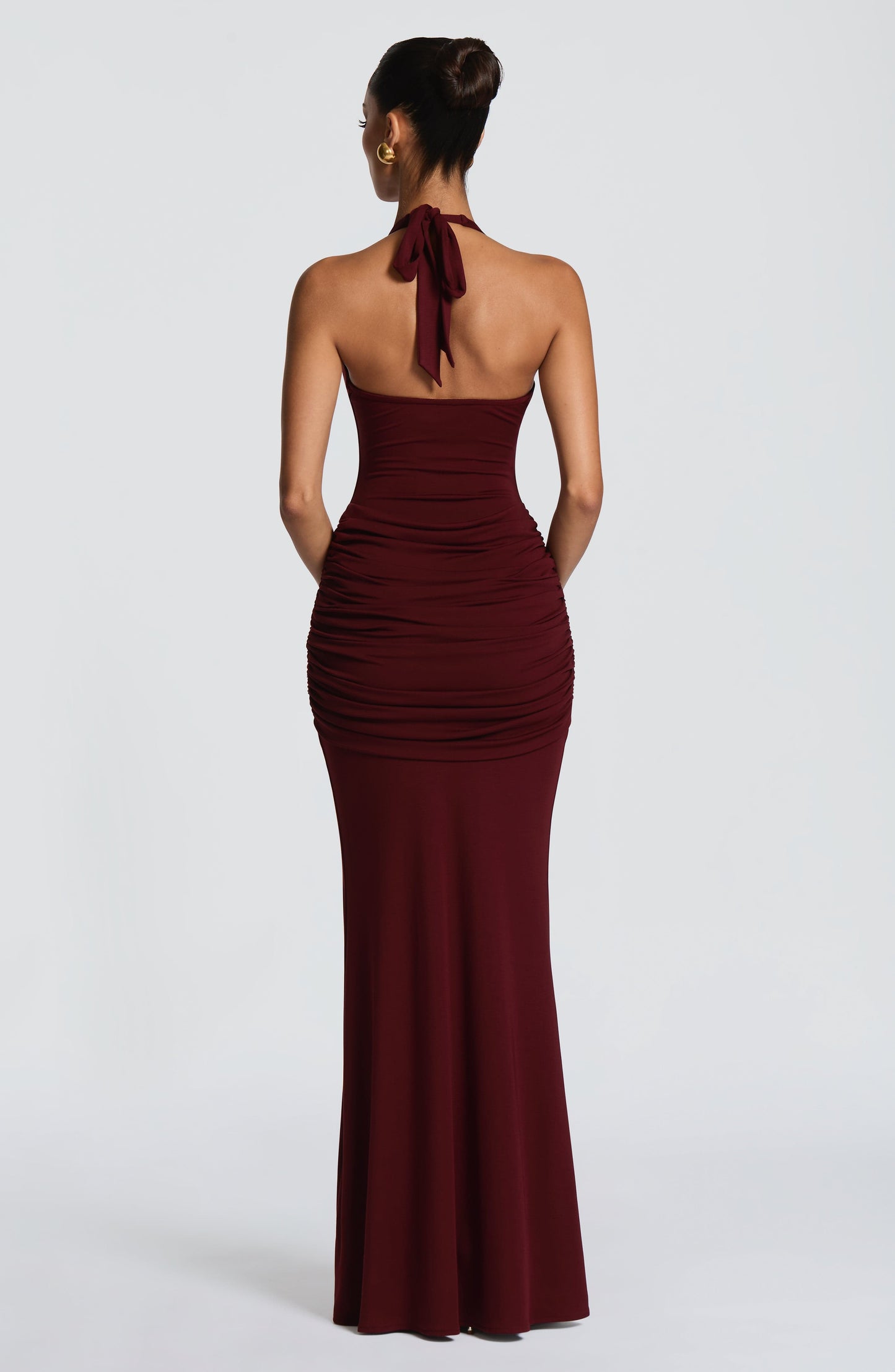 Veneda Vestido Maxi - Rojo Cereza