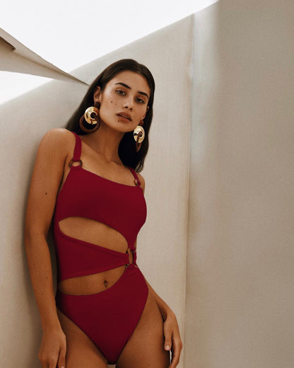 Traje de baño de una pieza