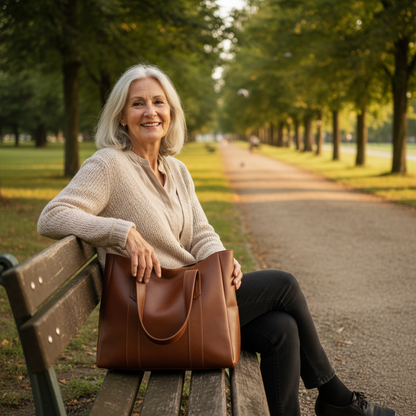 Bolso Elegante de Cuero