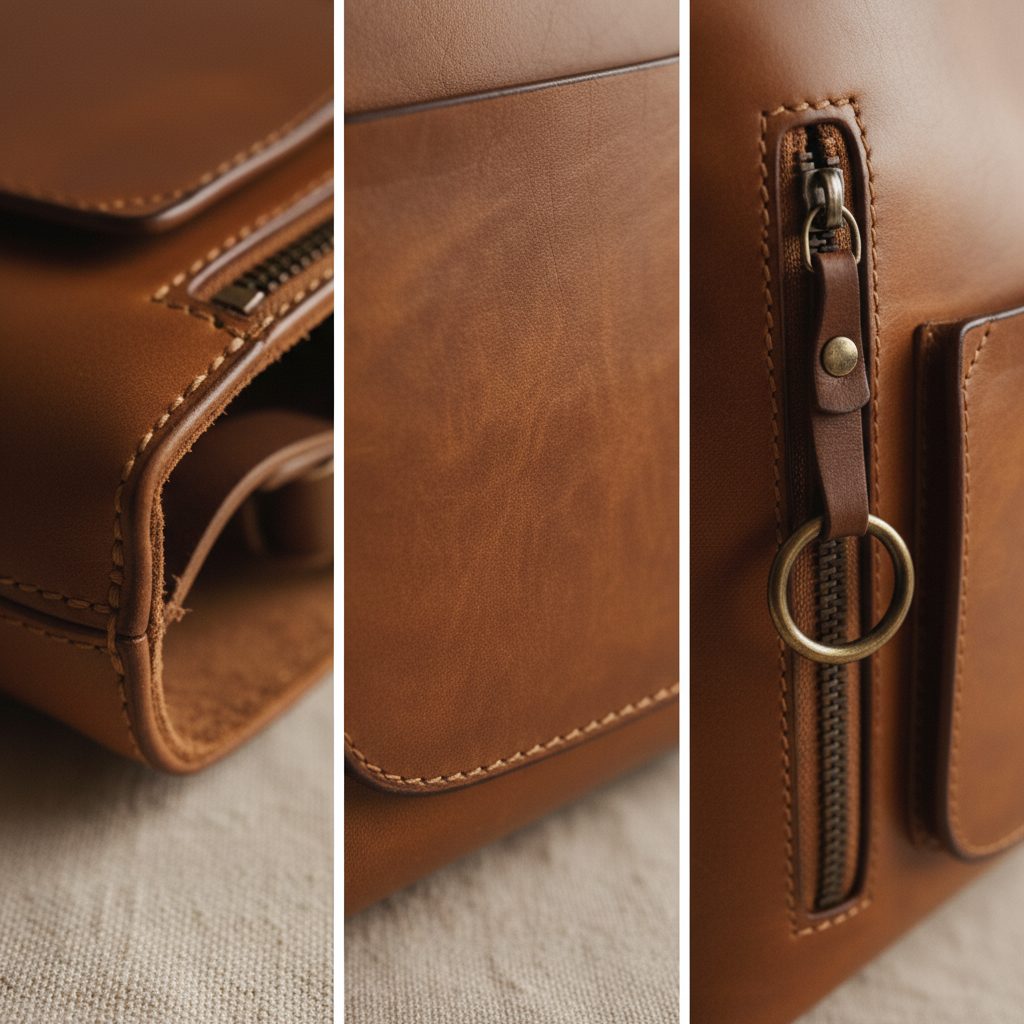 Bolso Casual Elegante de Piel