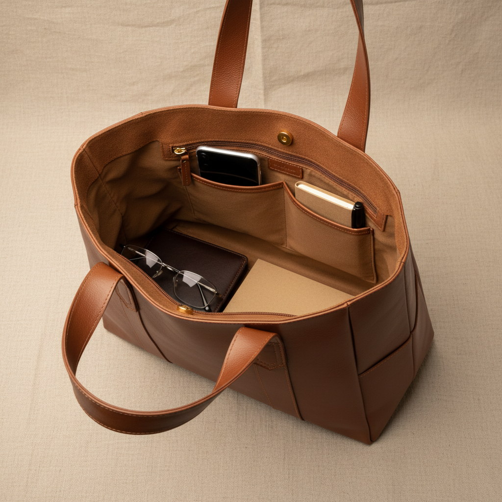 Bolso Elegante de Cuero