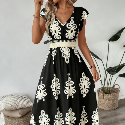 Vestido Candi - Maxi barroco