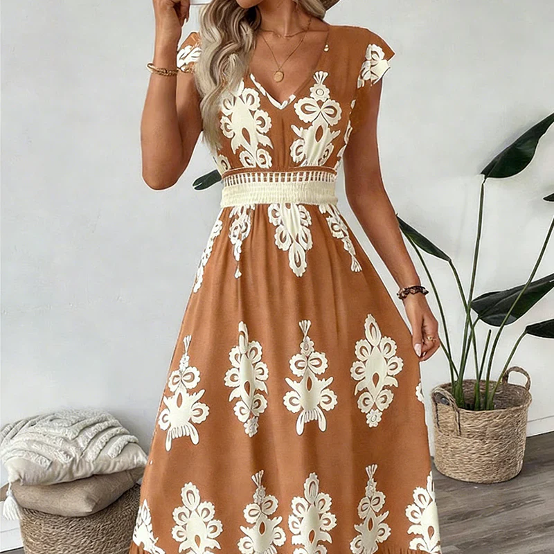 Vestido Candi - Maxi barroco