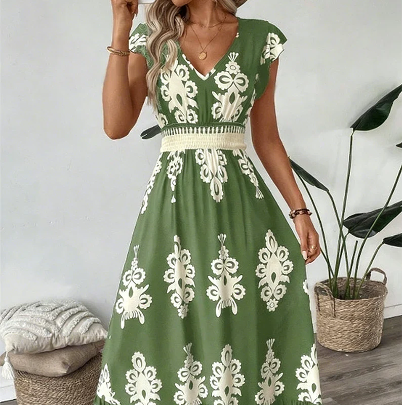 Vestido Candi - Maxi barroco