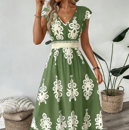 Vestido Candi - Maxi barroco